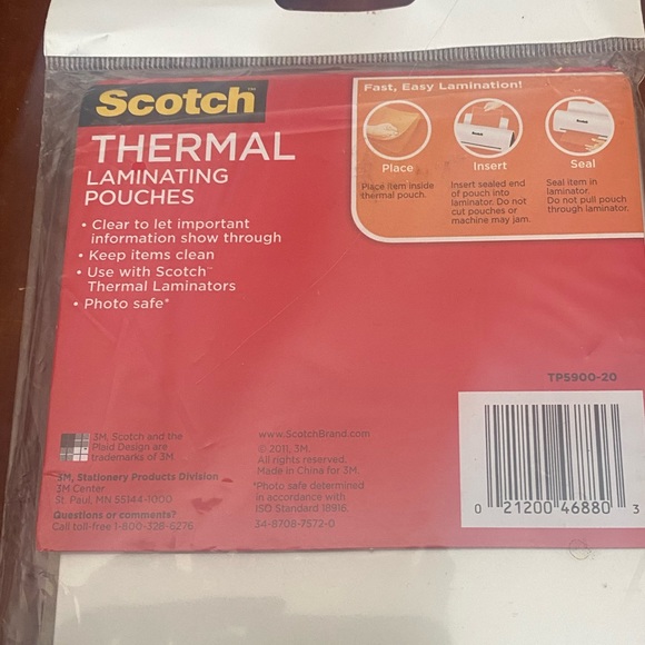 Thermal Laminating Pouches - Picture 2 of 2